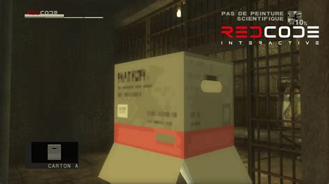 box sneaking metal gear solid|mgs1 cardboard box reddit.